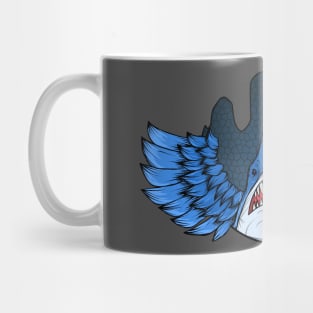 flying shark Mug